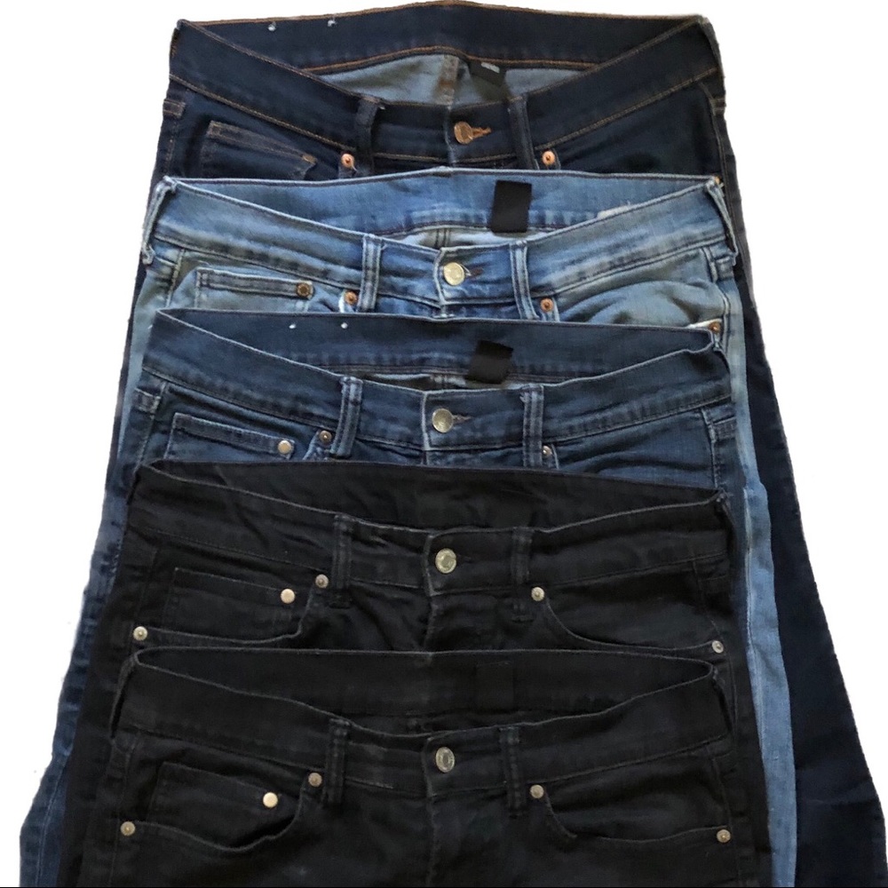 H&M Mens Skinny Jeans Sz 33 x 32